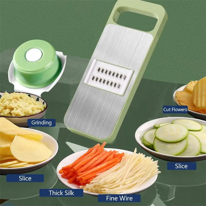 5 in 1 Manual Food Grater & Vegetable Slicer