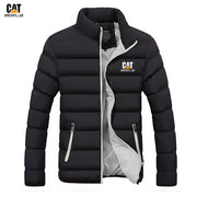 Men's Black Caterpillar Winter Puffer Jacket