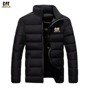 Men's Black Caterpillar Winter Puffer Jacket