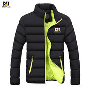 Men's Black Caterpillar Winter Puffer Jacket