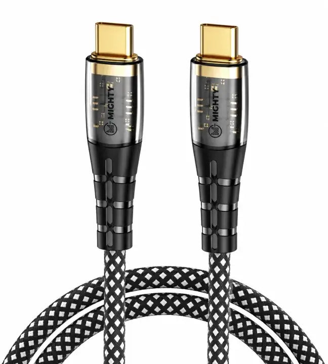 PD Cable 60W Type-C To Type-C Fast Charging Data Cable 1M Nylon Braided Data Sync Cable By Chase House