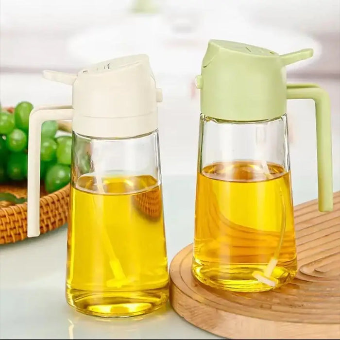 Adds Style And Functional2 in 1 Oil bottle
